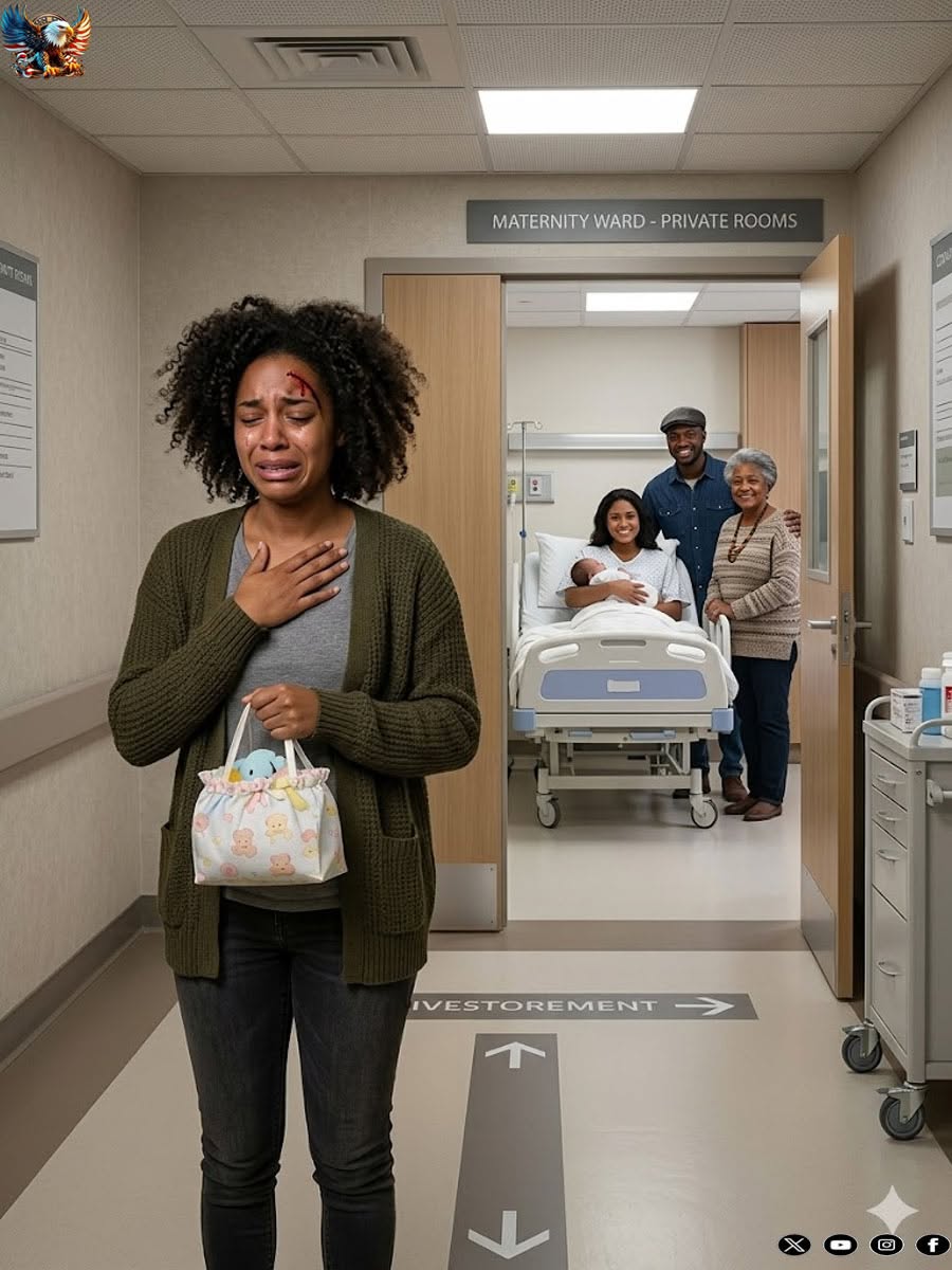 I went to the hospital to congratulate my sister o…