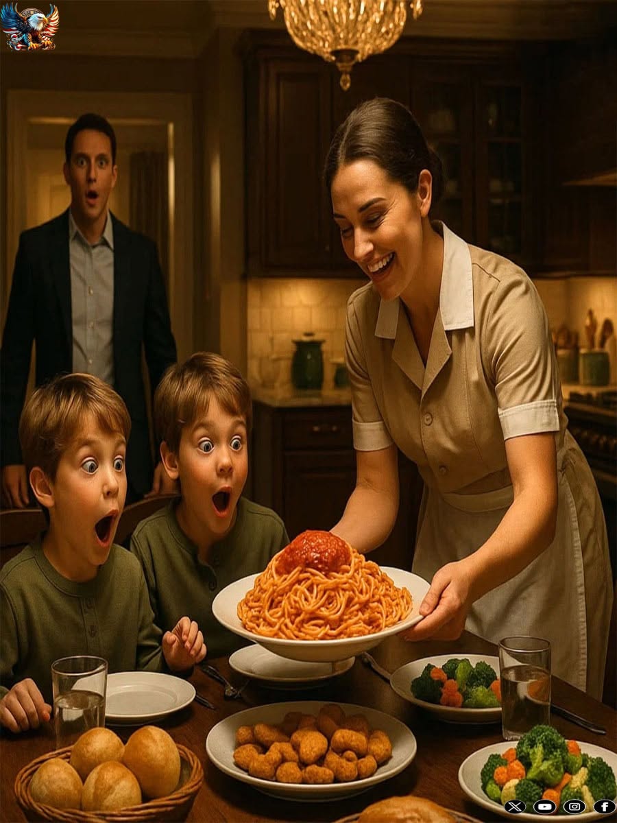 The widowed millionaire’s twin sons were starved for food until the new nanny did something unexpected and changed their lives forever