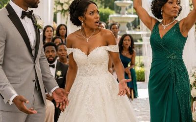 During My Wedding Vows, My Stepmom Removed My Veil, Placed It on Her Own Head, and Said, ‘This Was Supposed to Be Mine Anyway’ – What My Father Did Next Made Everyone Gasp