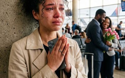 I realized my marriage was over while hiding behind a concrete pillar. Not because I caught my husband kissing another woman.