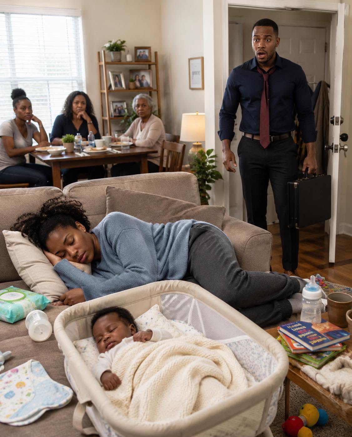 “My mother took care of my wife for four days after she gave birth. When I came back, my baby was burning with fever, and my wife whispered, ‘They wouldn’t let me call you.’ Then the real reason behind all the family hatred came to light.”