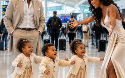 He Told Me to Raise the Baby Alone—Eighteen Months Later, He Saw Three Toddlers at Boston Logan Airport and Realized What He Had Lost