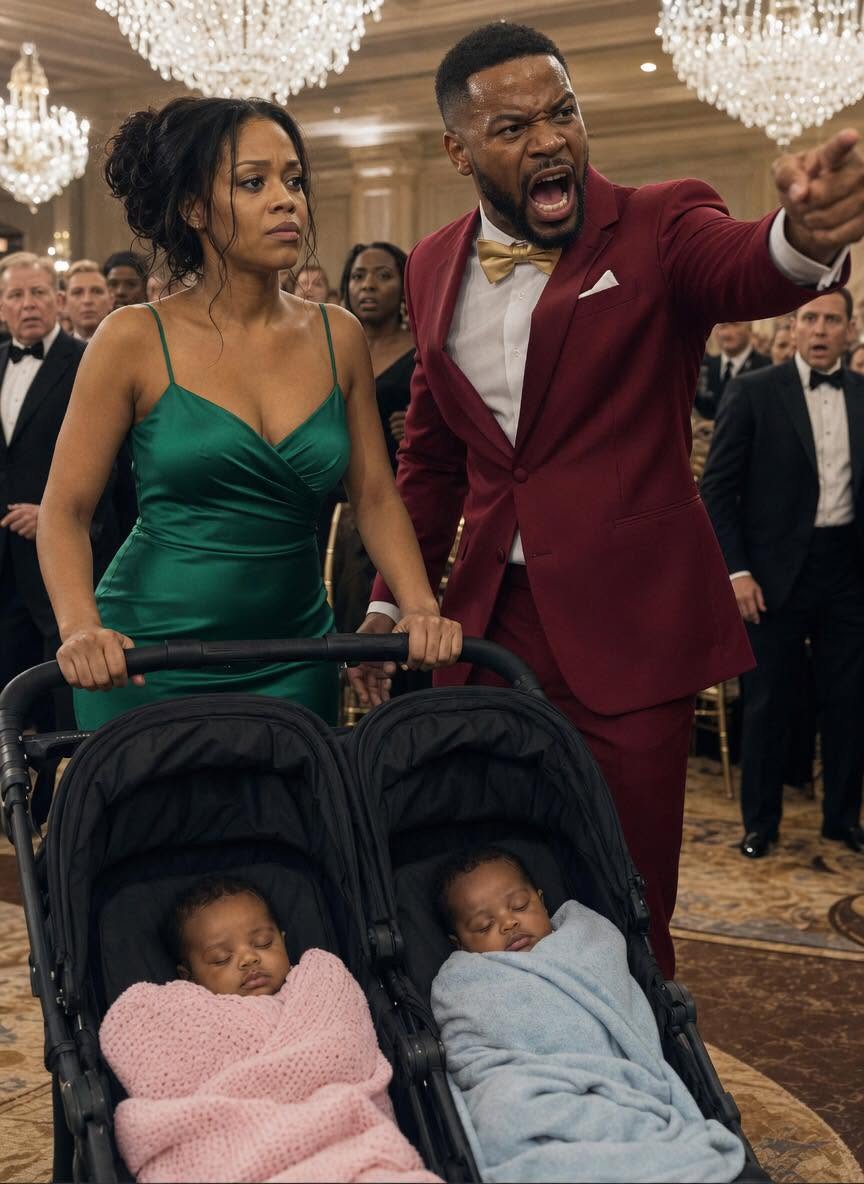 My husband never knew that I was the anonymous multimillionaire behind the company he was celebrating that night. To him, I was just his “simple and tired” wife, the one who had “ruined her body” after giving birth to twins. At his promotion gala, I stood holding the babies when he pushed me toward the exit.
