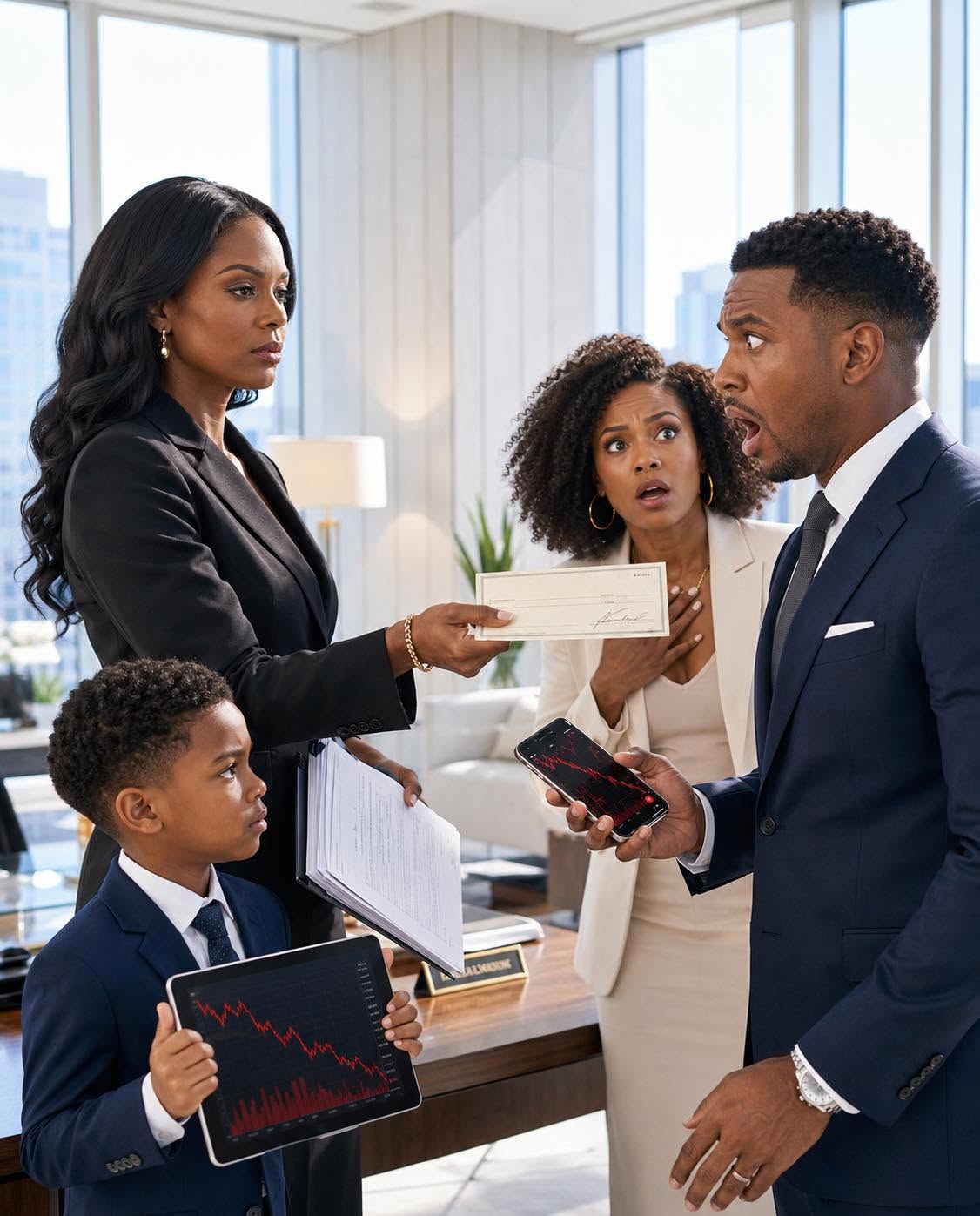 For His First Love, My Husband Tossed Me 0 Million and Called Our Son Low-IQ—On Divorce Day, That “Dumb” Child Destroyed His Empire in 20 Seconds…
