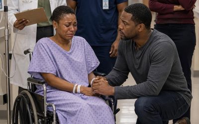 Two months after my divorce, I saw my ex-wife sitting by herself in a hospital hallway… and the moment I recognized her, something inside me completely broke.  I never imagined I would ever see her that way again.  She wore a faded hospital gown and sat motionless in the corner, staring blankly into space. She looked fragile, exhausted, almost invisible to everyone rushing past.  For one terrible second, I forgot how to breathe.  It was Emma.  My ex-wife.  The woman I had ended my marriage with only eight weeks earlier.  My name is Nathan. I’m thirty-four years old, just another office worker trying to make it through an ordinary life.  Emma and I had spent five years married.  To outsiders, we probably looked peaceful and stable. Emma was soft-spoken, kind, never someone who demanded the spotlight. Yet she made every room feel warmer simply by being there.  No matter how hard life became, coming home to her always made things feel manageable.  Like every couple, we had dreams.  A house.  Children.  A family filled with love.  But after three years and two heartbreaking miscarriages, something inside our marriage began slipping away.  Emma became quieter.  A sadness settled in her eyes that she could no longer hide.  And I changed too.  I buried myself in work.  Stayed later at the office.  Avoided every difficult conversation because pretending was easier than facing reality.  The arguments came quietly.  Nothing dramatic.  Nothing loud.  Just two tired people slowly losing each other.  I won’t lie and pretend I wasn’t at fault.  I was.  One evening in April, after another meaningless argument left us emotionally hollow, I finally said it.  “Emma… maybe we should get divorced.”  She stared at me for a long time.  Then softly asked,  “You’d already made up your mind before saying that, didn’t you?”  I couldn’t speak.  I only nodded.  She didn’t cry.  She didn’t scream.  That somehow hurt worse.  She simply lowered her eyes and packed her belongings later that night.  The divorce happened fast.  Too fast.  Almost like we’d both known this was coming for years.  Afterward, I moved into a small apartment in Chicago and forced myself into routine.  Work.  Occasional drinks.  Movies late at night.  And silence everywhere else.  No warm meals.  No familiar footsteps.  No quiet voice asking,  “Did you eat today?”  I kept convincing myself it had been the right decision.  That was the lie I lived on.  Two months passed.  I felt like a ghost.  Some nights, I’d wake sweating after dreaming Emma was calling my name.  Then came the day everything changed.  I went to Riverside Medical Center to visit Ryan after his surgery.  As I walked through the medical wing, something caught my eye.  And then I stopped cold.  Emma.  She was sitting there alone against the wall in a pale blue gown.  Her beautiful hair was gone, cut painfully short.  Her skin looked pale and drained of color.  Dark shadows framed her tired eyes.  An IV stand stood beside her.  I froze.  Questions slammed into me all at once.  What happened?  Why was she here?  Why was no one with her?  I walked toward her slowly, my hands shaking.  “Emma?”  She looked up suddenly.  For one brief second, sh0ck crossed her exhausted face.  “Nathan…?”  My chest tightened instantly.  “What happened to you?” I asked. “Why are you here?”  She turned her face away immediately.  “It’s nothing,” she whispered weakly. “Just some tests.”  I sat beside her and gently took her hand.  It was freezing.  “Emma… please don’t lie to me.”  I swallowed hard.  “I can see you’re not okay.”  For several silent seconds, she said nothing.  Then finally… she began to speak.  (I know you’re all very curious about the next part, so if you want to read more, please leave a “YES” comment below!)