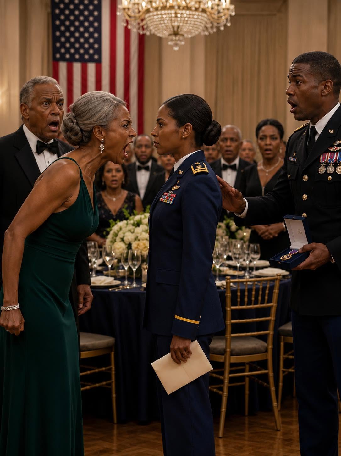 At My Husband’s Military Ball, My Mother-In-Law Grabbed An Mp, Pointed At Me In My Dress Whites, And Screamed “Arrest Her” Like I Was Some Stranger Who’d Stolen A Uniform
