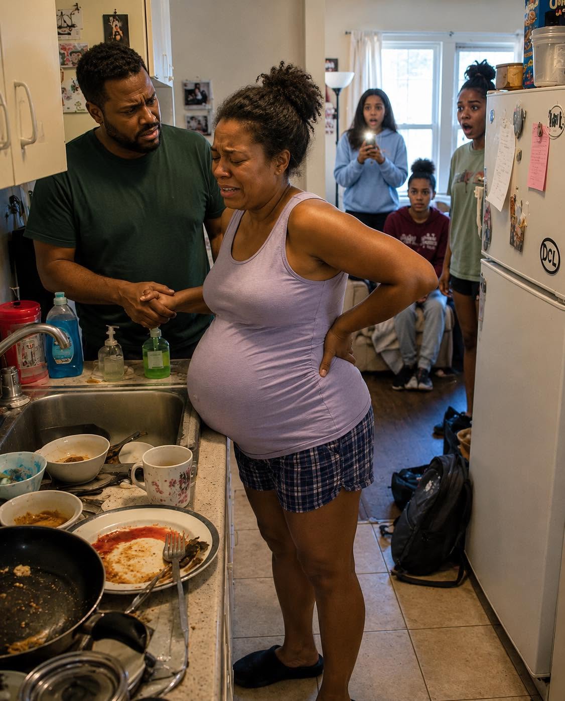 I Came Home Exhausted and Found My 8-Months-Pregnant Wife Cleaning Up My Family’s Mess—What I Discovered Next Changed Everything