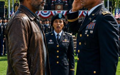 I drove eighteen hours in an old truck to watch my daughter become an Army officer, but before the ceremony ended, a three-star general froze when he saw the worn leather band on my wrist.
