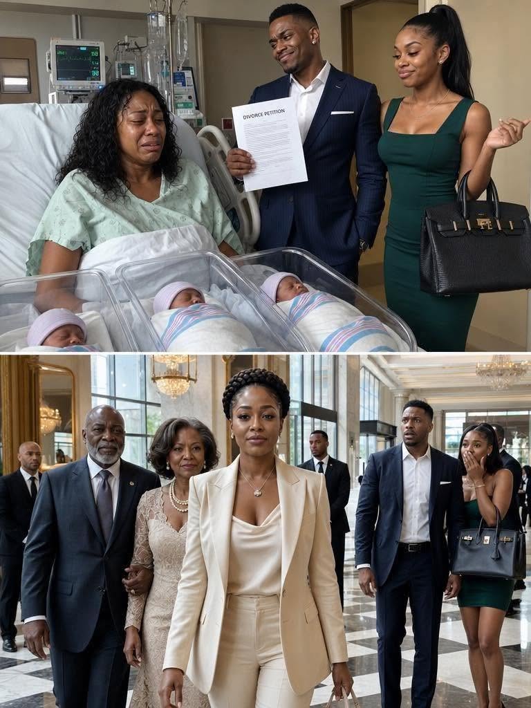 After I gave birth to our triplets, my husband brought his mistress to the hospital, a Birkin hanging from her arm, just to humiliate me. “You’r