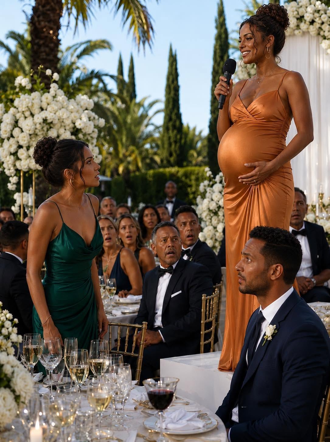 My sister became pregnant with my husband’s child. Then she revealed it through a microphone in front of three hundred guests, right in the