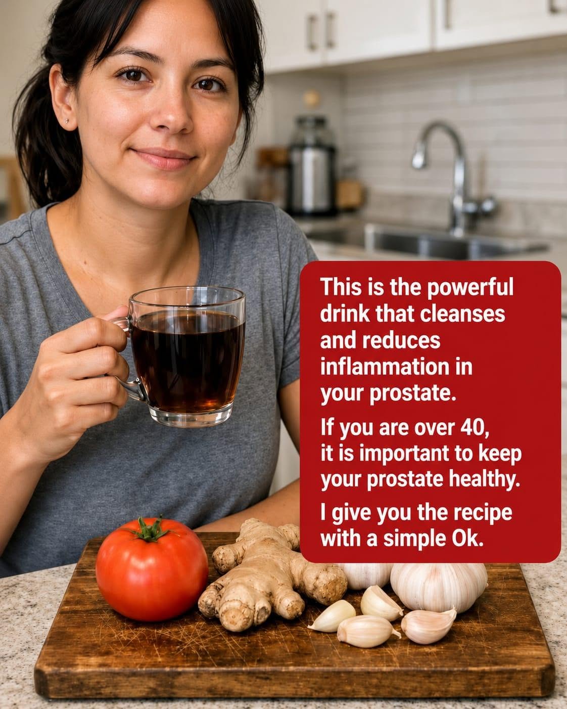 Here is the powerful drink that helps cleanse and reduce prostate swelling. If you are over 40, it is important to keep your prostate healthy. This