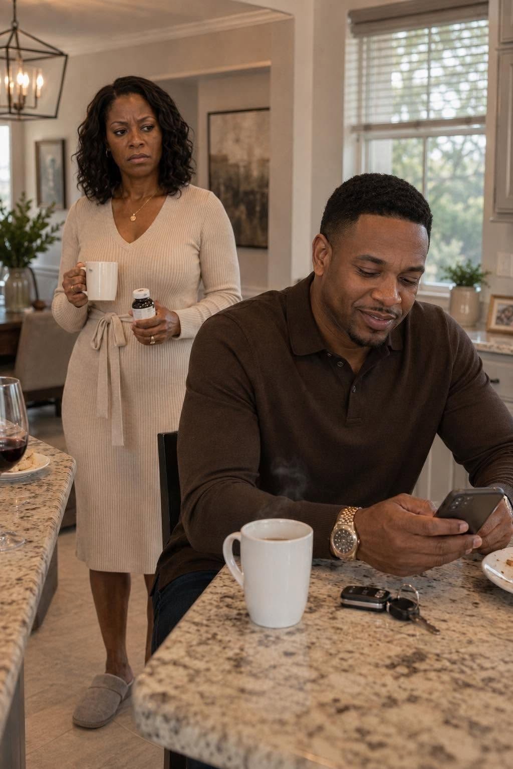 I put a laxative in my husband’s coffee before he left to see his mistress… but what happened next was worse than I imagined