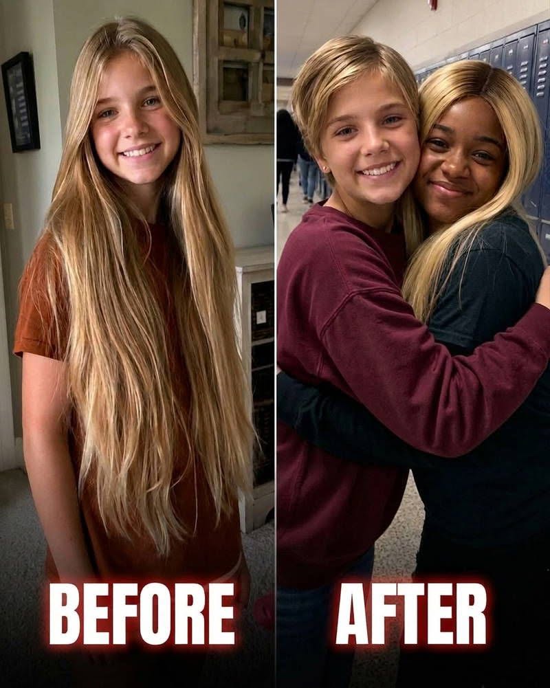 My 12-Year-Old Daughter Cut Off Her Hair for a Girl with Cancer – Then the Principal Called and Said, ‘You Need to Come Now and See What Happened