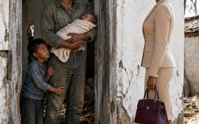 A millionaire knocked on the door of the humblest house in her company… and discovered a reality that no amount of money had ever taught her.