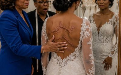 Unzipping my sister’s gown at the bridal boutique, I gasped. Her spine was covered in fresh l.a.sh marks. “If I cancel, his billionaire father will bankrupt our parents!” she sobbed