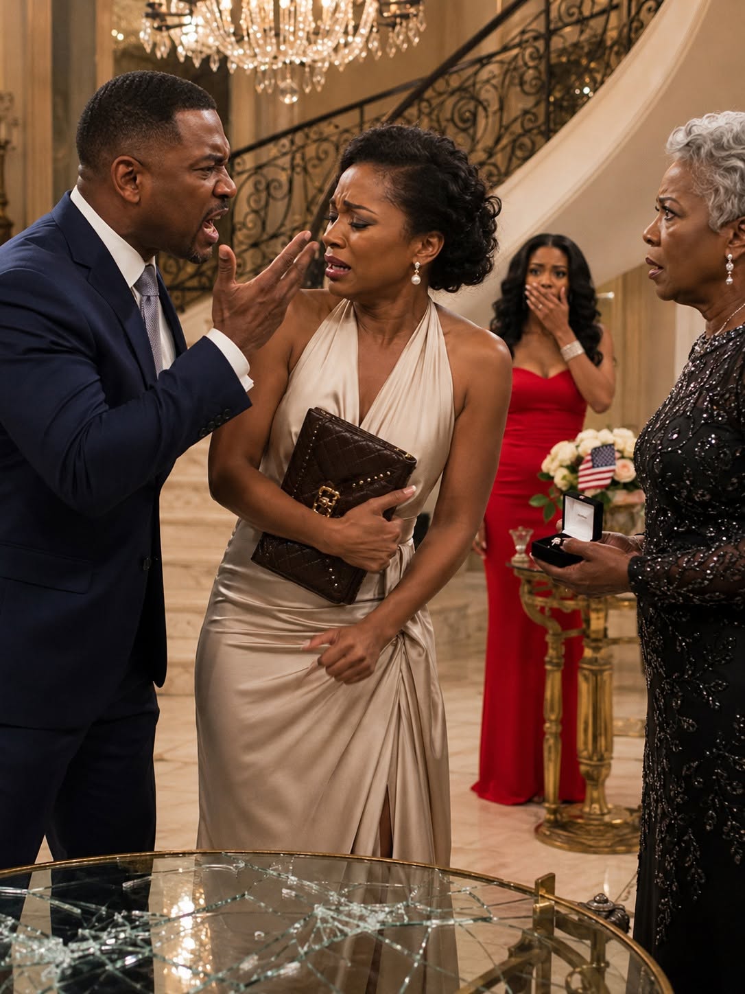 My husband sl@pped me in front of his mistress and shouted, “Get on your knees and get out”… but he never imagined that the mansion, the company, and even his bank accounts depended on me.