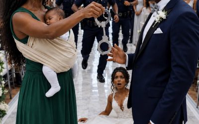 Apr 26, 2026 Six weeks after he left me and our newborn in a blizzard, I appeared at his wedding with my baby. His smile vanished. “What are you doing here?” he hissed. I said I came to reclaim what he stole.