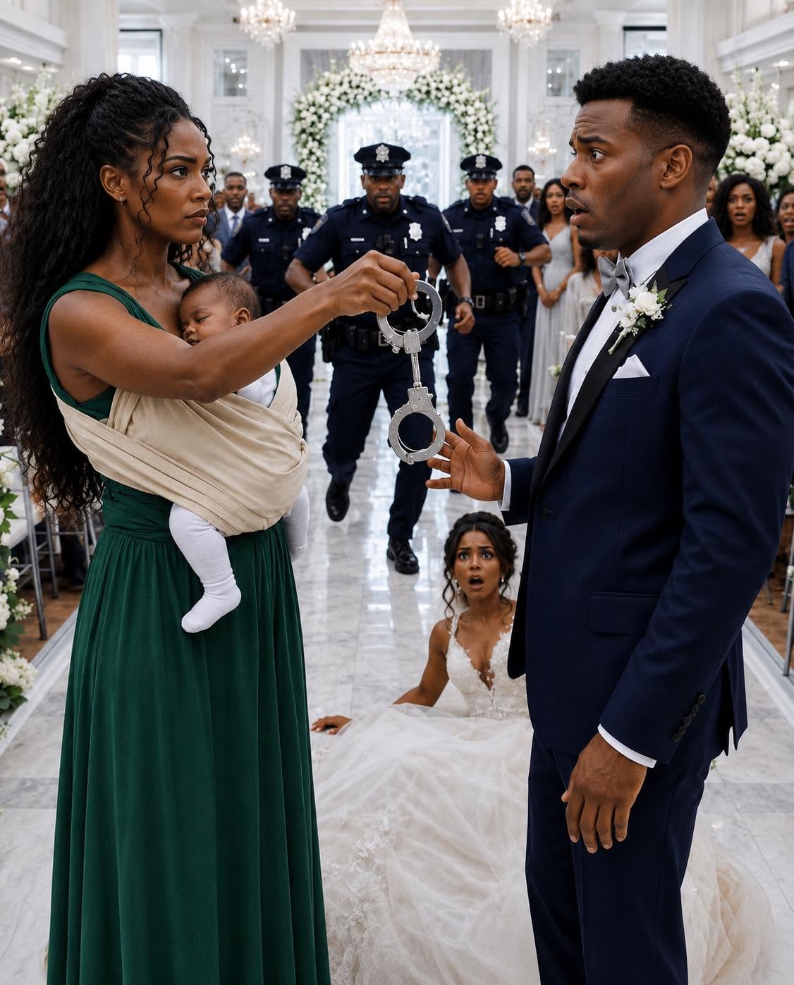 Apr 26, 2026 Six weeks after he left me and our newborn in a blizzard, I appeared at his wedding with my baby. His smile vanished. “What are you doing here?” he hissed. I said I came to reclaim what he stole.