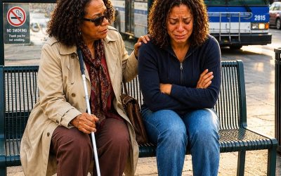 My Husband Stranded Me at a Bus Stop With No Money Then a Blind Millionaire Took My Arm