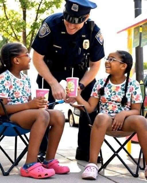 Neighbor calls the cops on two little girls selling lemonade — but she picked the wrong officer