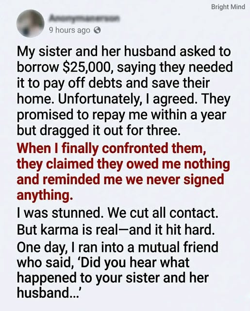 My Sister Betrayed Me Over ,000… But Karma Had Other Plans