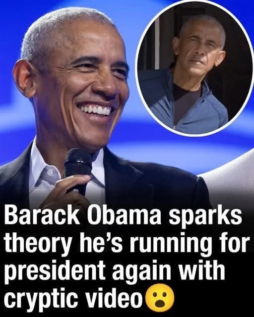 Barack Obama fuels speculation about another presidential run with a cryptic video
