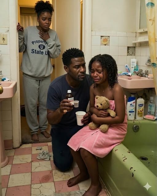 My five-year-old daughter always bathed with my husband. They would stay in there for more than an hour every night. When I finally asked her what