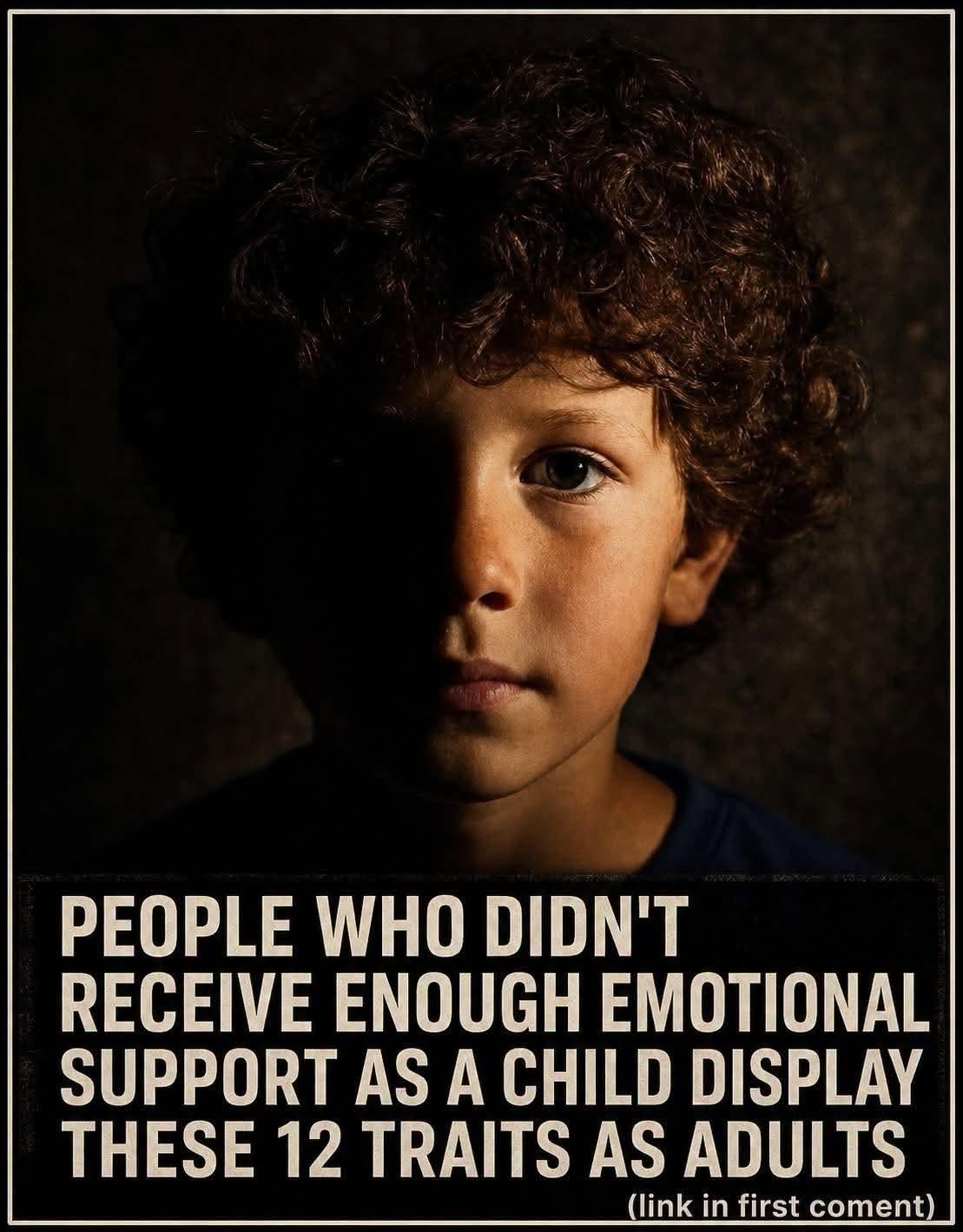 12 behaviors common in adults who grew up without emotional support