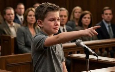 In court, my husband blamed me for destroying his company—until my son pointed out who had set me up