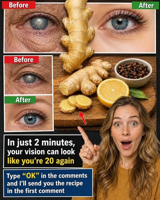 Can a Simple Ginger, Lemon, and Clove Drink Support Eye Comfort? Here’s What You Should Know