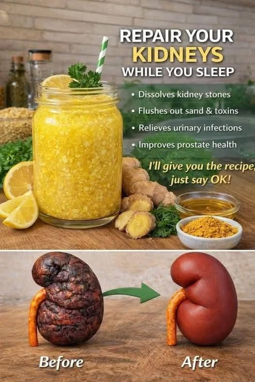 Lemon and Ginger Drink for Kidney Health: A Refreshing Recipe to Support Your Wellness