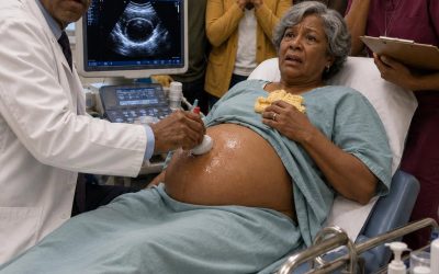 At 66, she arrived at the gynecologist’s office claiming she was 9 months pregnant. The doctor turned on the ultrasound, looked at the screen… and the blood drained from his face.