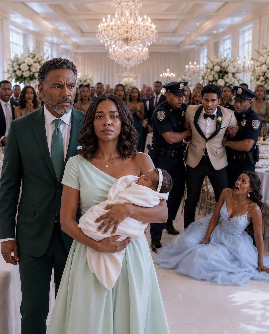 During his wedding speech, my ex-husband raised his glass and laughed, saying, “My life only truly began after I got rid of that weak wife and troublesome child.”