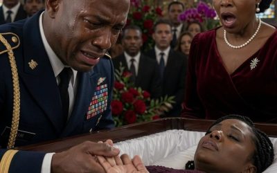 I returned home from military service, hoping to see my wife’s smile. Instead, I found a coffin in the middle of the living room. “She d:ied in childbirth…”
