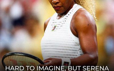 Serena Williams Makes Her Wimbledon Return in a Striking Eyelet Nike Outfit — and Her Daughters Steal the Moment in the Stands — Photos