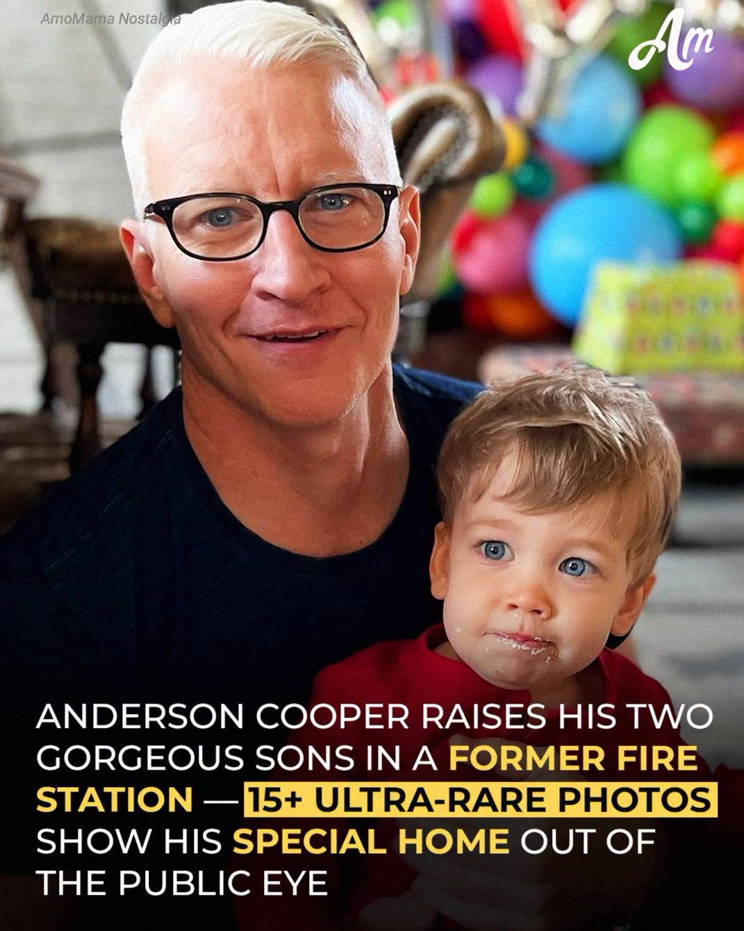 Inside Anderson Cooper’s Converted Firehouse Home Where He Lives with Kids He Shares with His Ex
