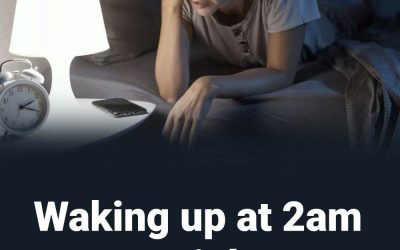 Why waking up between 2am and 3am could actually mean something serious