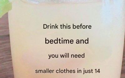 Bedtime drink to remove all belly fat in just 1 week.