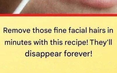 This natural recipe will permanently remove facial hair 1