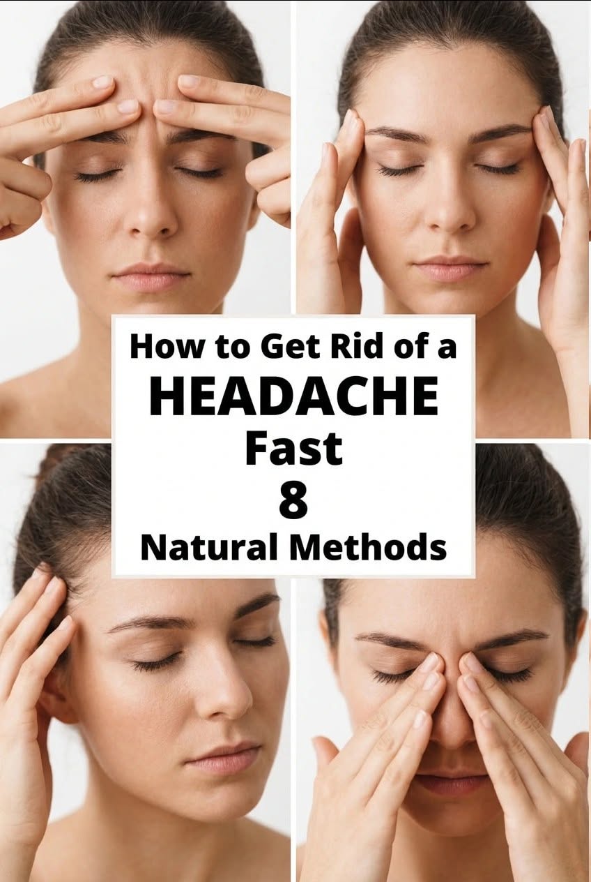 How to Get Rid of a Headache Fast: 8 Natural Methods