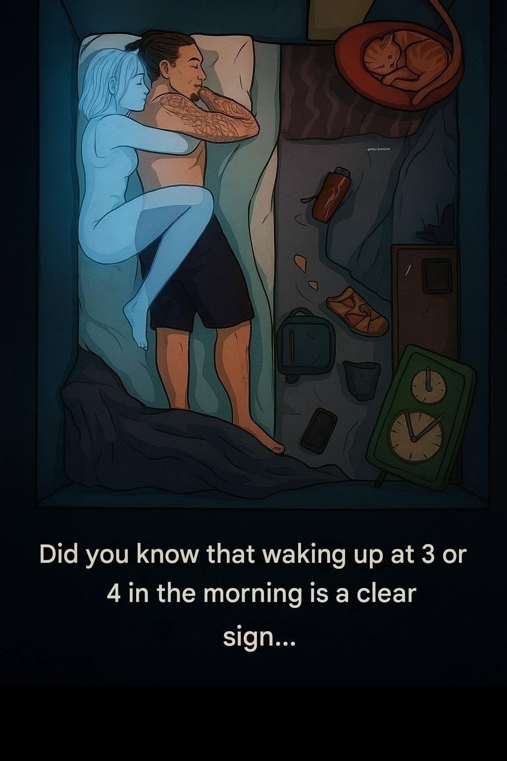 Did you know that waking up at 3 or 4 in the morning is a clear sign of…