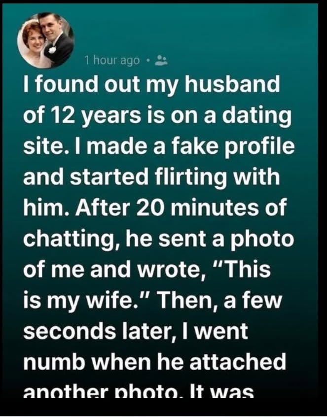 I Thought My Husband Was Secretly Cheating Until I Discovered the Heartbreaking Truth Hidden Behind His Online Profile