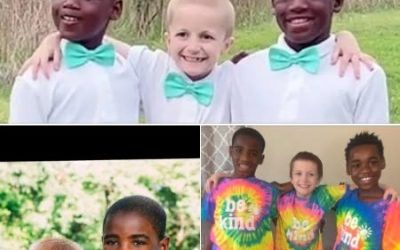 Mom of 10 is raising her biological son and adopted twins as triplets