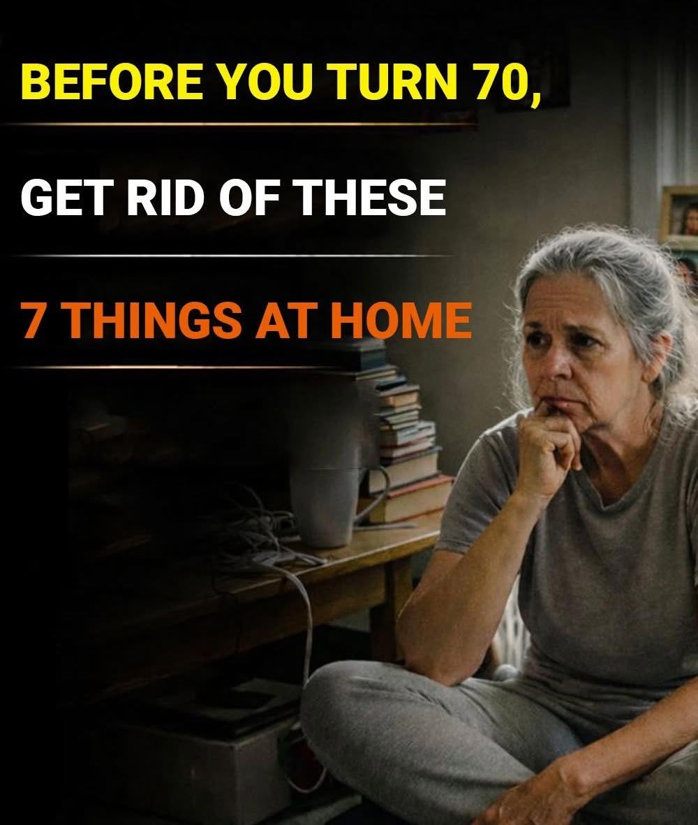 Before age 70: household items you should let go of for a better life