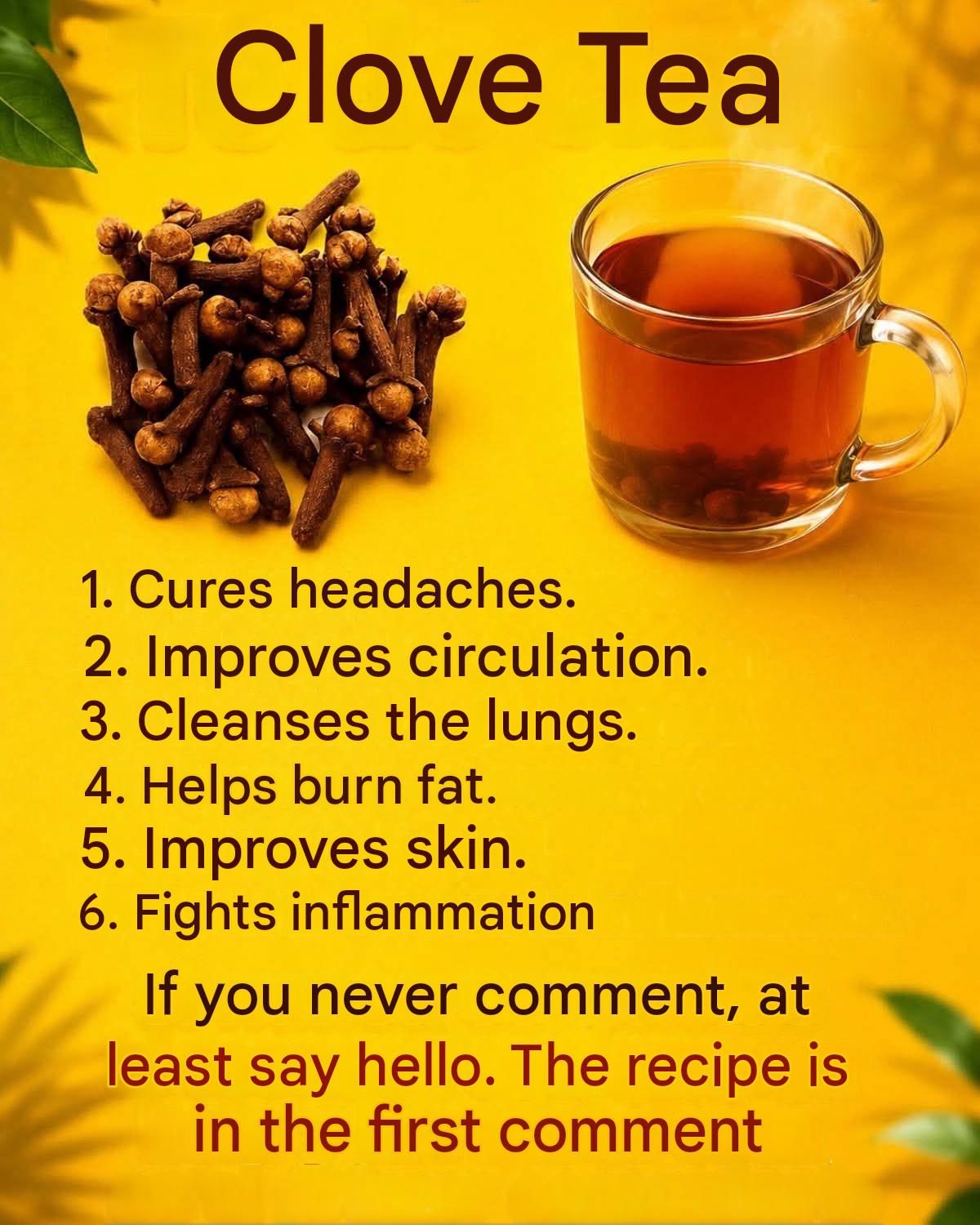 Clove tea