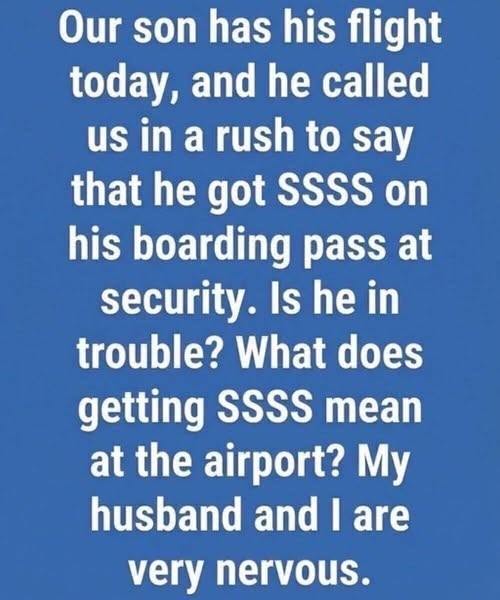 What the “SSSS” Code on a Boarding Pass Indicates and Why Travelers Sometimes See It