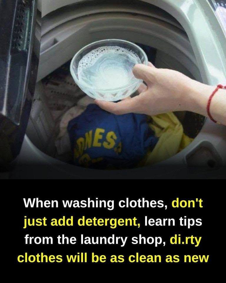 How to wash clothes cleanly and eco.nomically