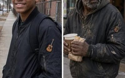 I Saw a Homeless Man Wearing My Missing Son’s Jacket – I Followed Him to an Abandoned House, and What I Found Inside Made Me Nearly Collapse