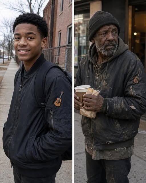 I Saw a Homeless Man Wearing My Missing Son’s Jacket – I Followed Him to an Abandoned House, and What I Found Inside Made Me Nearly Collapse