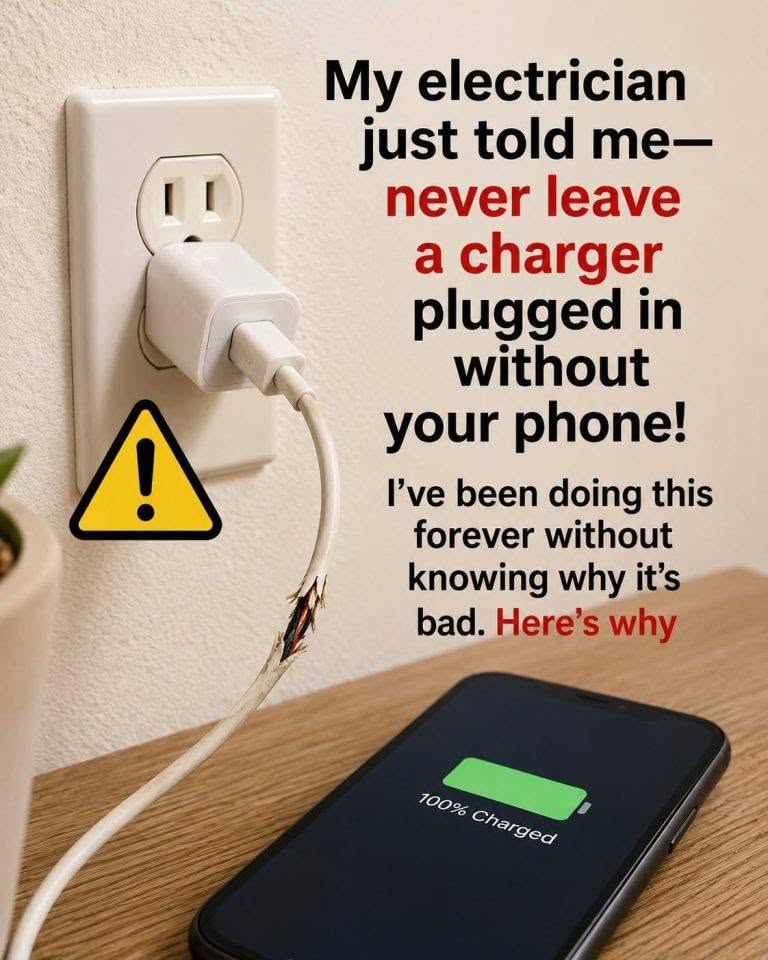 Is It Safe to Leave Your Phone Charger Plugged In All the Time? What Electricians Want You to Know